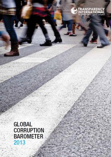 global corruption barometer 2013